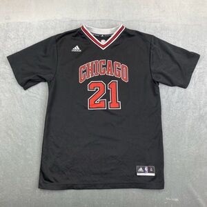 Adidas Chicago Bulls 21 Jersey Black NBA Basketball Mens XL
